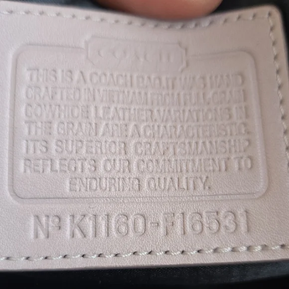 Coach Light Purple Leather Shoulder Bag - Picture 8 of 16